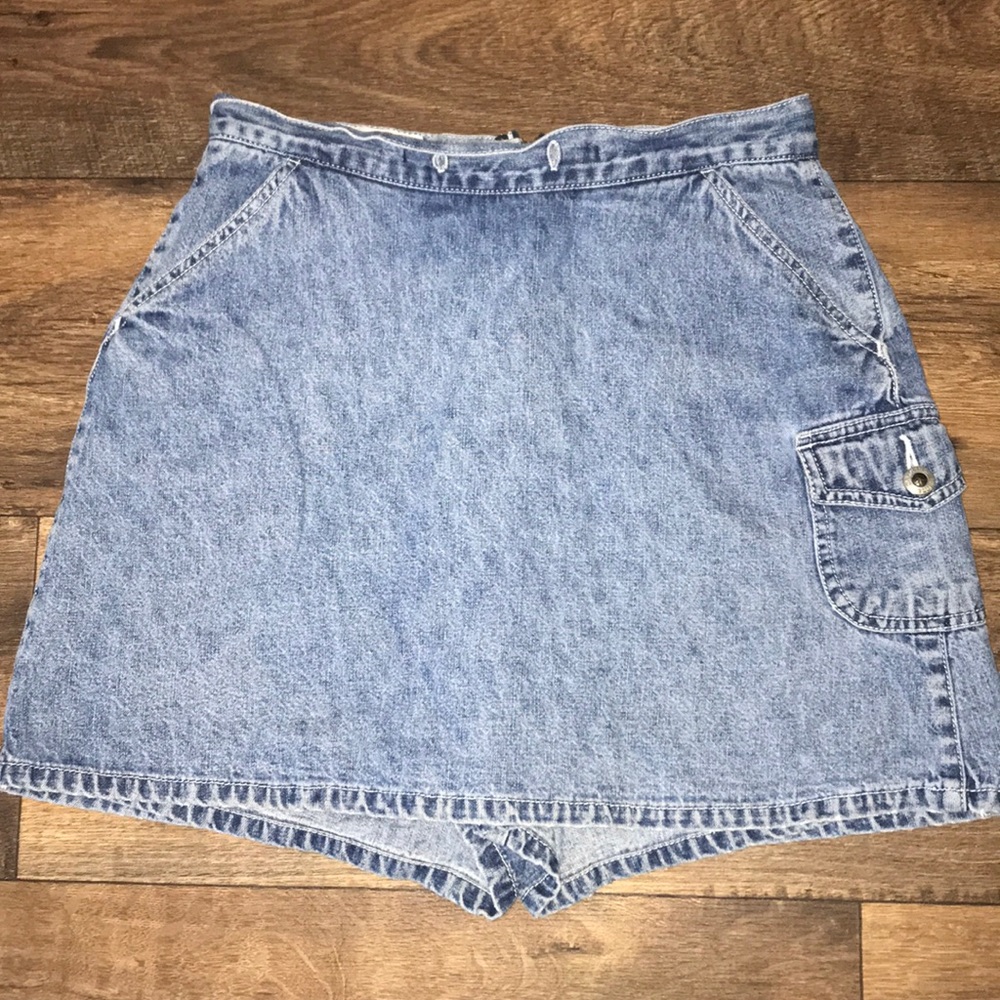 Carolina Blues denim skort